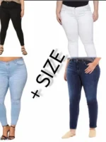 Skinny Jeans Big size ladies premium Quality - Image 3