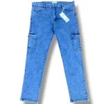 Seluar Jeans Lelaki (Slim Fit) Cargo - Image 2